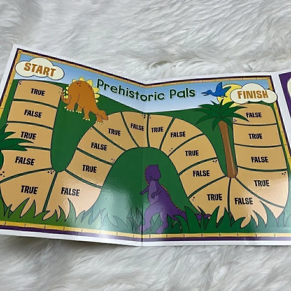 NEW Scholastic Instant File Folder Learning Games Prehistoric Pals Homeschool